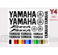 Samolepky YAMAHA Y4 různé barvy