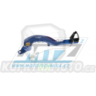 Pedál brzdy Yamaha YZ125+YZ250 / 05-23 + YZ125X+YZ250X + YZF250 / 01-05 + YZF400+YZF426 / 98-02 + WRF250 / 01-06 + WRF400+WRF426 / 98-02 - modrý