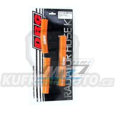 Hadice chladiče DRC RADIATOR HOSE KIT - DRC D47-01-998 - KTM 250SX / 11-16 + 250EXC + 300EXC - oranžové (sada 3ks)