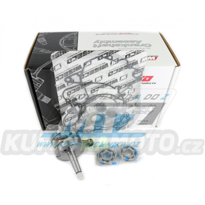 Kliková hřídel Wiseco - KTM 65SX / 09-23 + Husqvarna TC65 + Gas-Gas MC65 (sada včetně ložisek, těsnění a gufer)