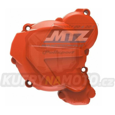 Kryt víka zapalování KTM 250EXC+300EXC / 17-23 + Husqvarna TE250+TE300 / 17-23 + GasGas EC250+EC300 / 21-23 - barva oranžová