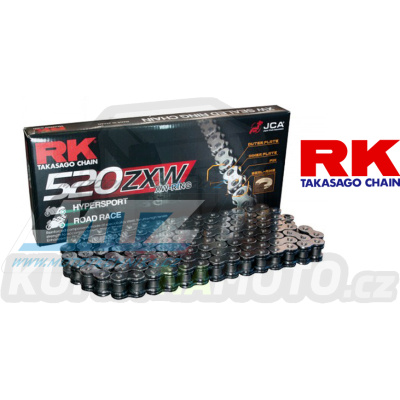 Řetěz RK 520 ZXW (120čl) - těsněný/ x kroužkový