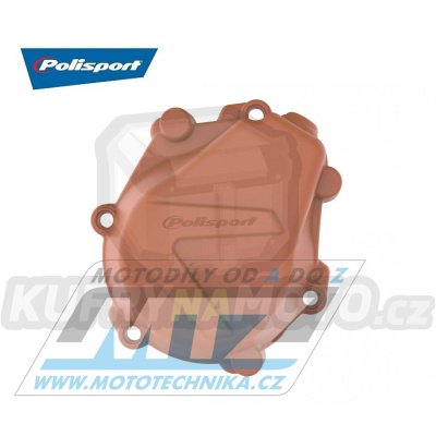 Kryt víka zapalování KTM 450SXF / 16-22 + Husqvarna FC450+FS450 / 16-18 + FX450 / 17-23 + Gas-Gas MCF450 / 21-23 - barva tmavě oranžová