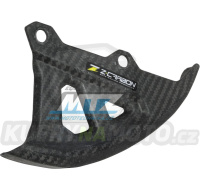 Kryt zadního brzdového kotouče Z-Carbon Yamaha YZF250+YZF400+YZF426+YZF450 / 99-24 + WRF250+WRF400+WRF426+WRF450 + YZ125+YZ250 / 99-24 + YZ250X+YZF250X+YZF450X + WR250X+WR250R