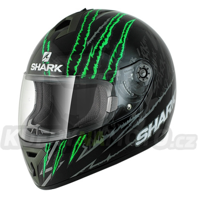 SHARK přilba S600 Terror mat HE2412E KRG