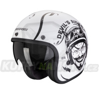 Moto přilba SCORPION BELFAST EVO ROMEO matná bílo/černá