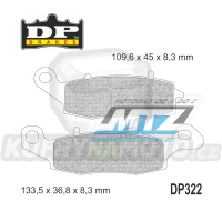 Destičky brzdové DP322-SDP DP Brakes - směs SDP Sport HH+