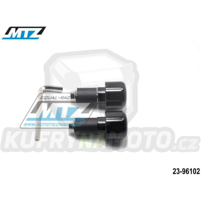 Koncovky/závaží řidítek END - černé (pro vnitřní průměr řidítek ¤17mm)