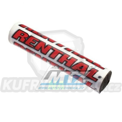 Polstr na hrazdu řidítek (rulička na hrazdu) - Renthal SX-Pad P263 - bílo-červený