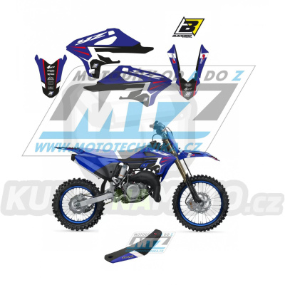 Polepy s potahem sedla (sada polepů a potah sedla Dream) - Yamaha YZ85 / 22-23 - typ polepů Dream4