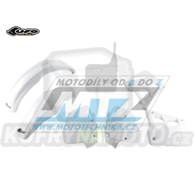 Sada plastů Honda CR125 / 91-92 + CR250 / 90-91 - barva bílá