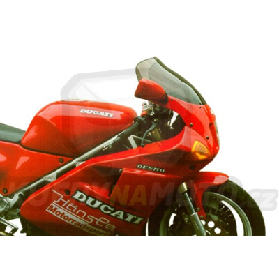 Plexi plexisklo MRA Ducati 851 1989 - 1991 typ spoiler S kouřové