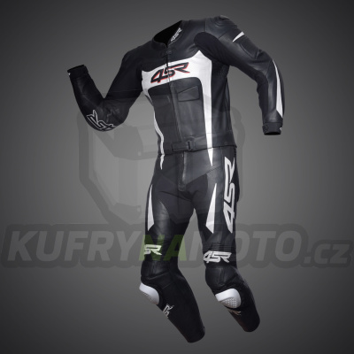 4SR moto kombinéza SPEED BLACK – WHITE