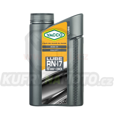 Motorový olej YACCO LUBE RN-17 5W30, 1 L