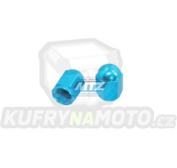 Čepičky ventilku NUT - barva modrá