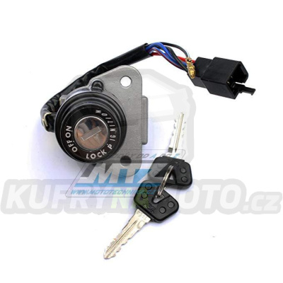 Spínací skříňka (6pólový konektor) Yamaha DT125R / 88-98 + TDR125+TZR125+TW200 + TZR250 / 87-92 +XT600E+XT600 / 87-95 + XT350+TT350 / 87-92 + XT250+XT500 + XVS250 + XVS650 + XVS1100
