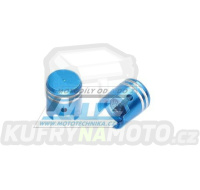 Čepičky ventilku PISTON I - barva modrá