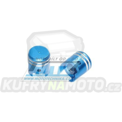Čepičky ventilku PISTON I - barva modrá