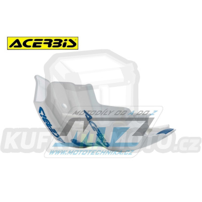 Kryt pod motor Acerbis Husqvarna FE450 / 20-23 + FE450S / 22-23 + FE501 / 20-23 - barva bílá/modrá