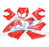 Sada plastů Derbi 50 Senda X-Treme / 00-10 + 50R XTreme / 00-10 + 50SM / 00-05  - barva červená