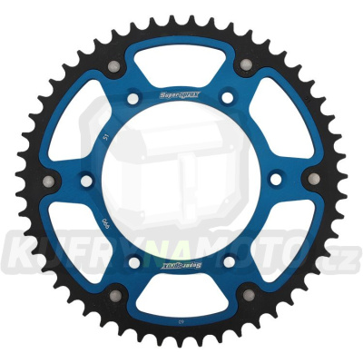 Rozeta SUPERSPROX STEALTH RST-990:51-BLU modrá 51 zubů, 520