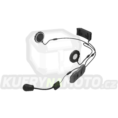 SENA 10R-01D interkom handsfree headset moto 10R BLUETOOTH 4.1 DO 900M s radiem FM a universálním setem mikrofonů ( 2 sety ) - akce