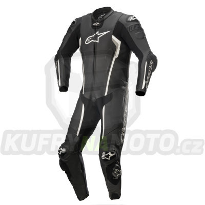 jednodílná kombinéza MISSILE 2, TECH-AIR kompatibilní, ALPINESTARS (černá/bílá) 2024