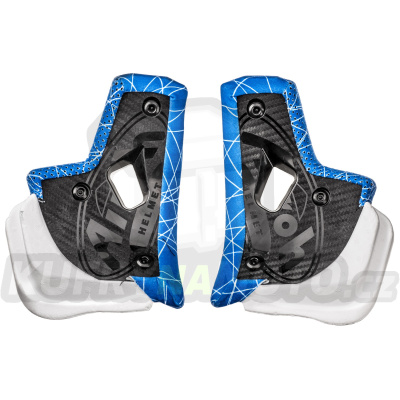 lícníce interiéru pro přilby AVIATOR 2.3 s HYDRA systémem, AIROH (modrá)