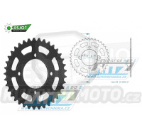 Rozeta ocelová (převodník) 0819-37zubů ESJOT 50-32036-37 - Suzuki RG250 WD Gamma+RG250 WE Gamma / 83-84 + RG250 F Gamma / 86-88 + GSX250 E / 80-82 + GS250 TT / 79-80 + GS250 TX / 79-80 + GSX250 E (Germany) / 80-82