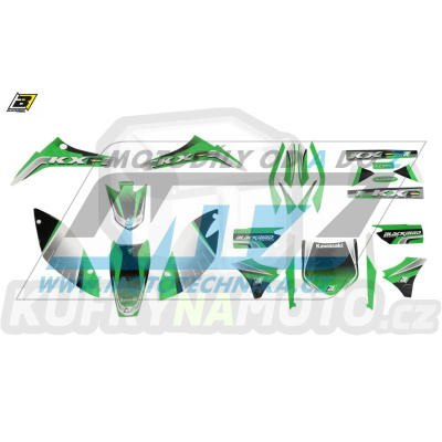 Polepy na motocykl (sada polepů) Kawasaki KXF450 / 09-11 - typ polepů Krypton