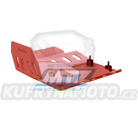 Kryt pod motor hliníkový Dual Sport - BMW G310GS / 16-23 - barva červená