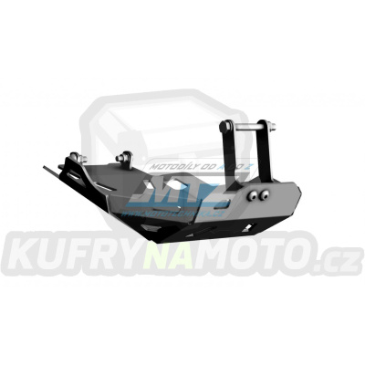 Kryt pod motor hliníkový Dual Sport -  Yamaha XTZ660 Tenere / 08-15 - barva černá