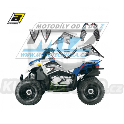 Polepy na čtyřkolku (sada polepů Dream) Polaris OUTLAW / 06-08 - typ polepů Dream2