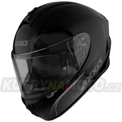 Integrální helma AXXIS DRAKEN ABS solid lesklá černá S