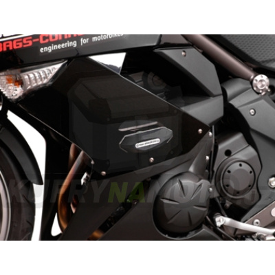 Padací protektory černá SW Motech Kawasaki ER – 6 f 650 2009 - 2011 EX650C STP.08.590.10100/B-BC.19093