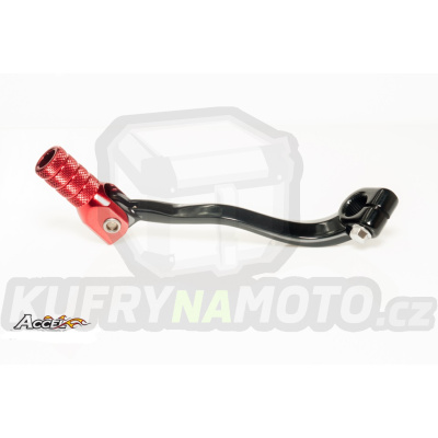 ACCEL páčka páka řadící HONDA CRF 250R `04-'09, CRF 250X '04-'17 hliníkový barva stříbrný