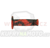 gripy A260 SNAKE (offroad) délka 120 mm, DOMINO (červeno-černé)