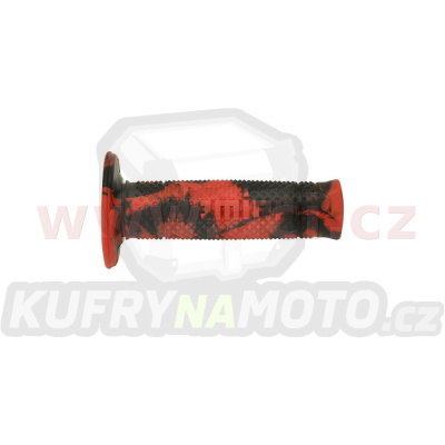 gripy A260 SNAKE (offroad) délka 120 mm, DOMINO (červeno-černé)