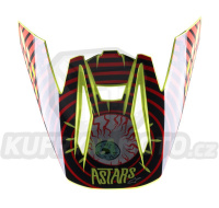 kšilt pro přilby S-M5 SOLAR FLARE, ALPINESTARS (žlutá fluo/červená fluo/černá)