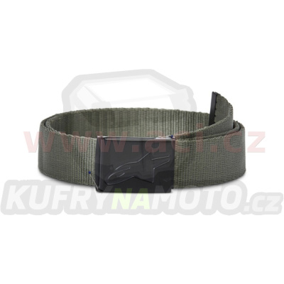 pásek AGELESS WEB BELT, ALPINESTARS (zelená/černá)