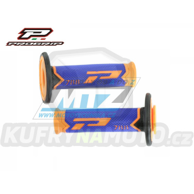 Rukojeti/Gripy Progrip 788 - Special Edition 283 - fluo oranžovo-modro-černé (třívrstvé)
