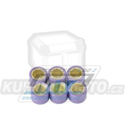 Válečky variátoru (závaží variátoru) - 17x13,5mm 6,0g