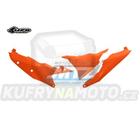 Bočnice + levý kryt air-boxu KTM SX+SXF / 23-25 + EXC+EXCF / 24-25 - barva oranžová