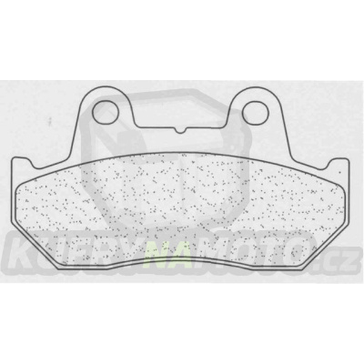 Brzdové destičky CL BRAKES 3011 MSC