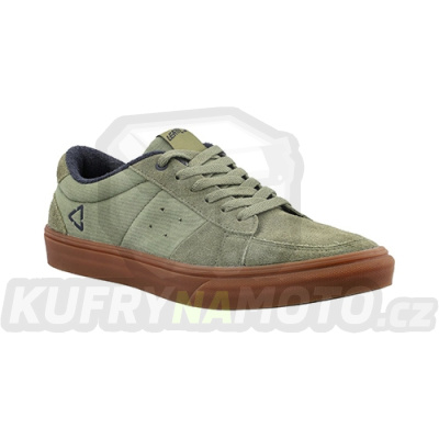 LEATT CYKLISTICKÉ BOTY 1.0 FLAT SHOE CACTUS barva ZELENÁ VELIKOST 44,5 / 28,5 CM-3021300137-akce