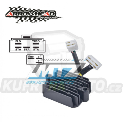 Regulátor dobíjení Honda CB650 / 79-82 + CB650C Custom / 80-81 + CB650SC Nighthawk / 82 + CBR1000F / 87-88 + CBX750 / 84-86