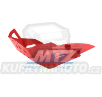 Kryt pod motor hliníkový Dual Sport - BMW F800GS / 07-16 + F800GS Adventure / 12-18  - barva červená