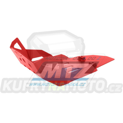 Kryt pod motor hliníkový Dual Sport - BMW F800GS / 07-16 + F800GS Adventure / 12-18  - barva červená