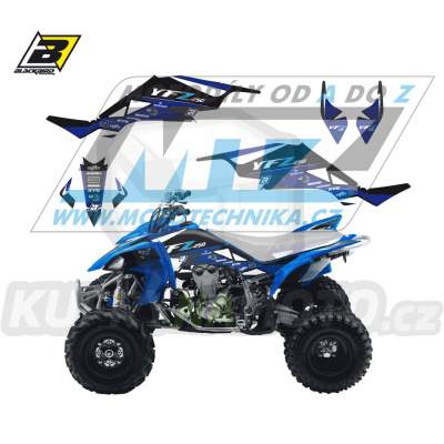Polepy na čtyřkolku (sada polepů Dream) Yamaha YFZ450 / 04-09 - typ polepů Dream2