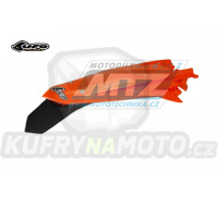 Blatník zadní s LED světlem KTM EXC125 / 20-21 + EXC150+EXC250+EXC300 + EXCF250+EXCF350+EXCF450+EXCF500 / 20-23 - barva oranžová